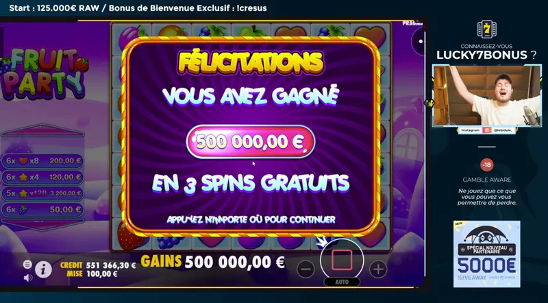 big win bidule 500k
