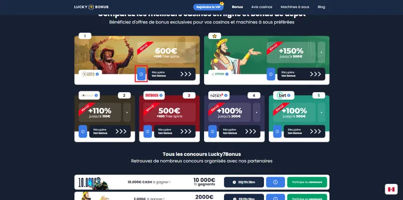 lucky7bonus infos