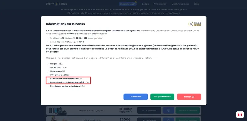 lucky7bonus infos