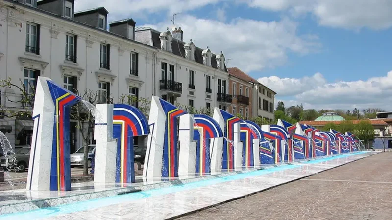 ville de contrexéville dans les vosges
