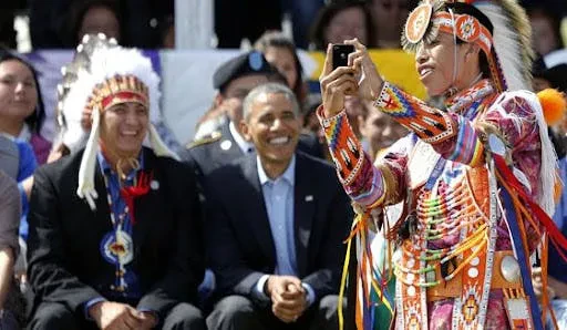barrack obama indians