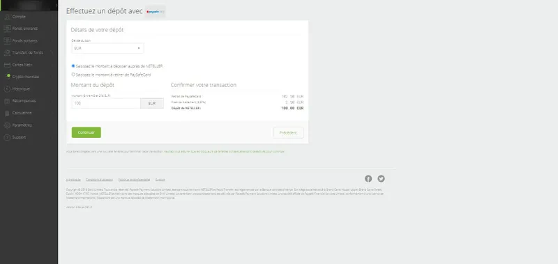 neteller paiement