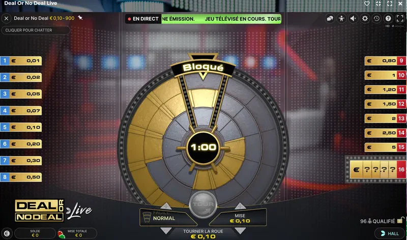 1st game deal or no deal