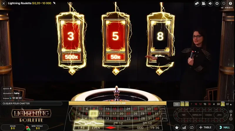 lightning roulette