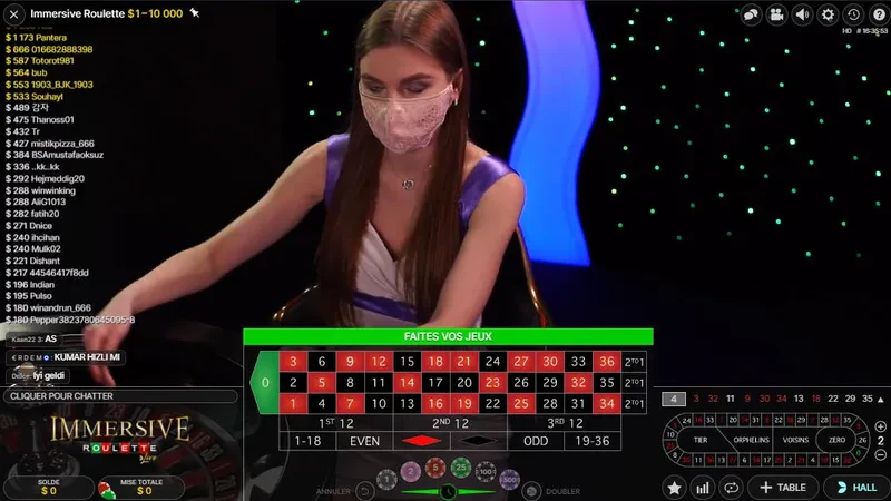 immersive roulette
