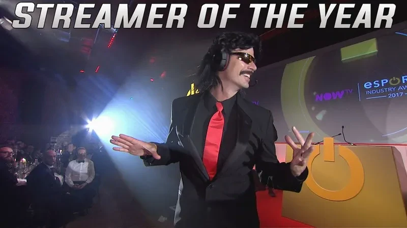Dr Disrespect streamer de l'année