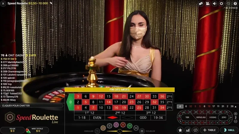 speed roulette