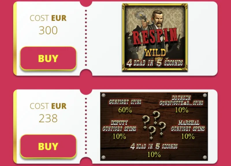 El Paso Gunfight xNudge achat bonus