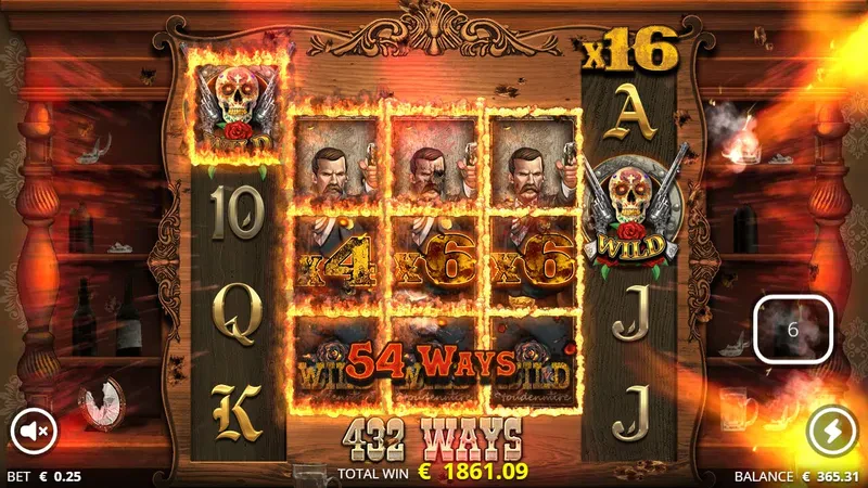 El Paso Gunfight xNudge bonus