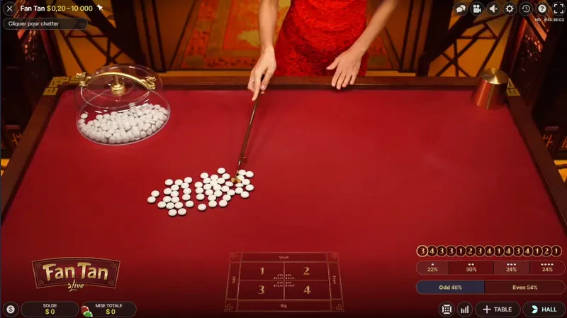 table fan tan