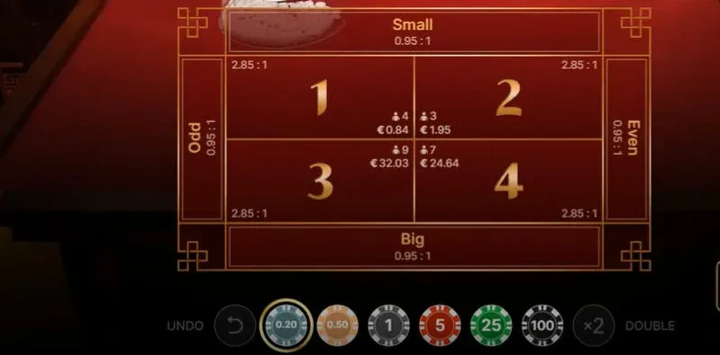 fan tan bets