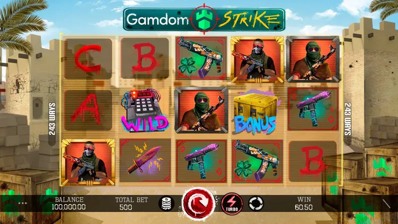interface gamdom strike