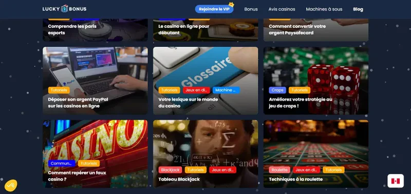 tutoriels lucky7bonus