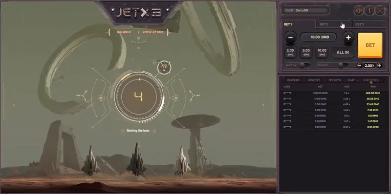 jetx 3 décollage