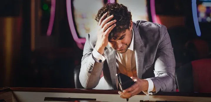 personne dépendante au casino