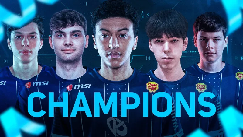 kcorp championne de france
