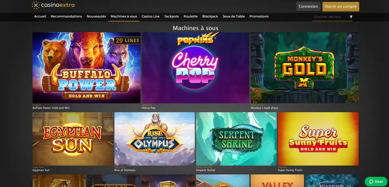 casino extra
