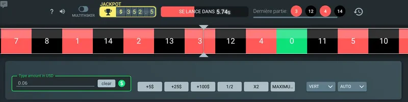 Roulette dans gamdom