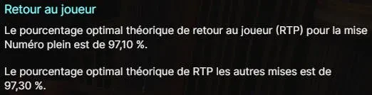 RTP lightning roulette