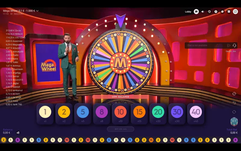 roue sur mega wheel