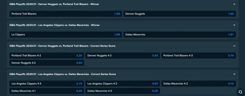 programme des playofss