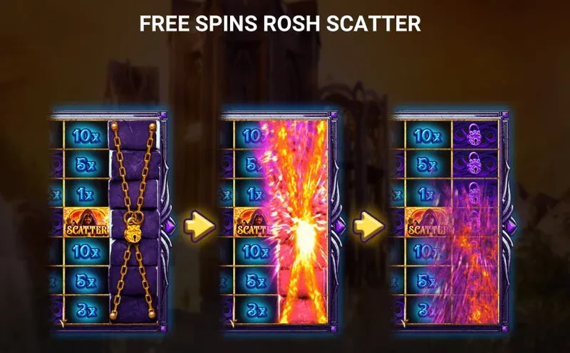 scatter bonus rosh immortality cube