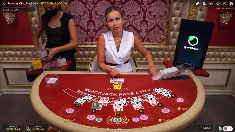 tour du croupier blackjack