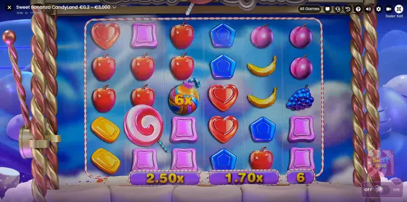 Sweet bonanza candyland sweet spins