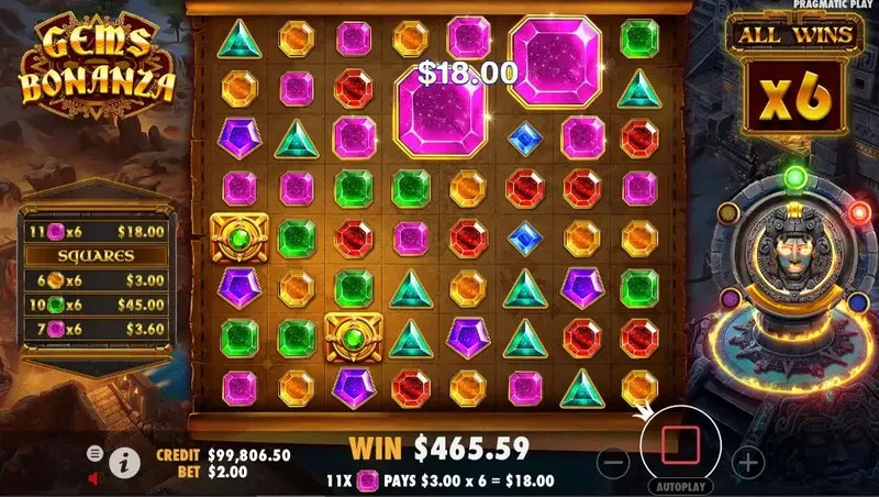 bonus Gems Bonanza
