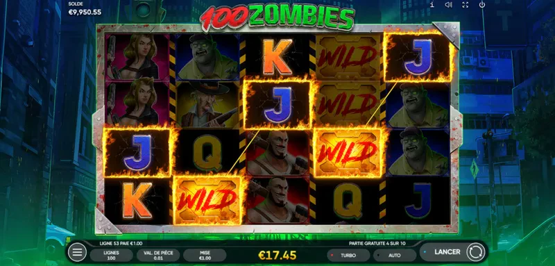 100 zombies
