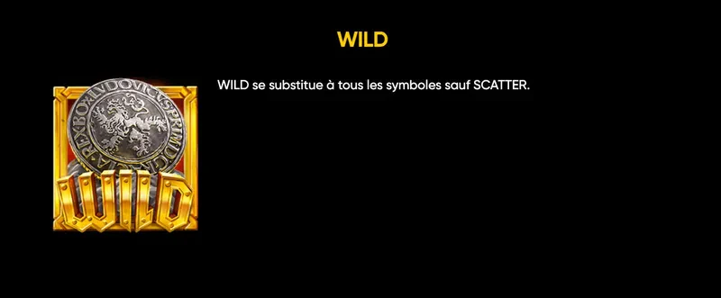 symbole wild sur cette machine a sous