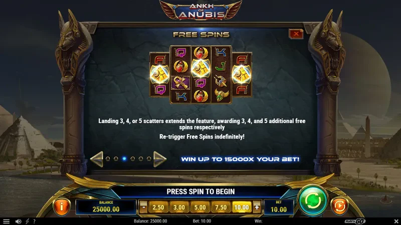 retrigger ankh of anubis