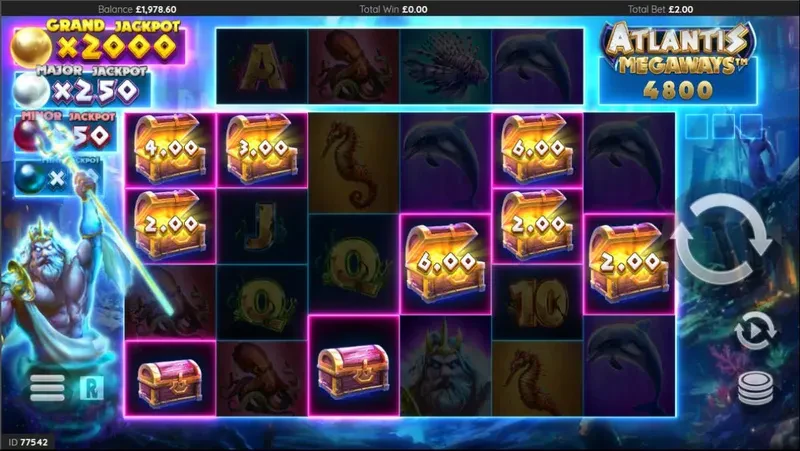 scatter atlantis megaways