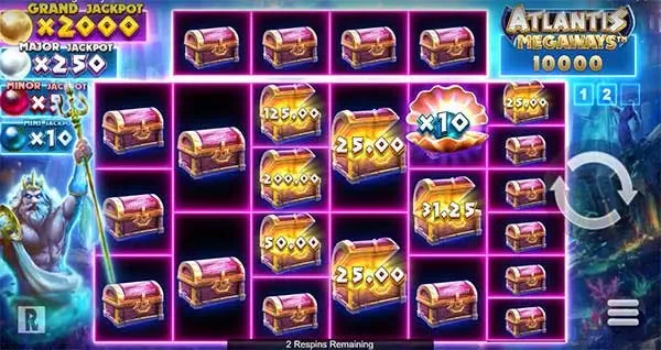 bonus atlantis megaways