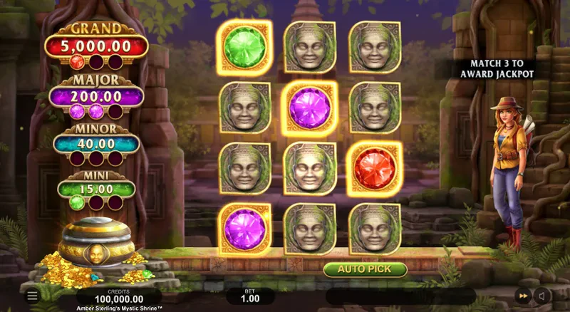 Amber Sterling's Mystic Shrine bonus
