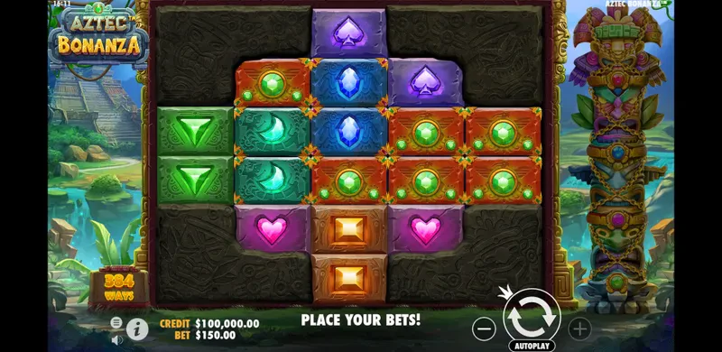 aztec bonanza screenshot