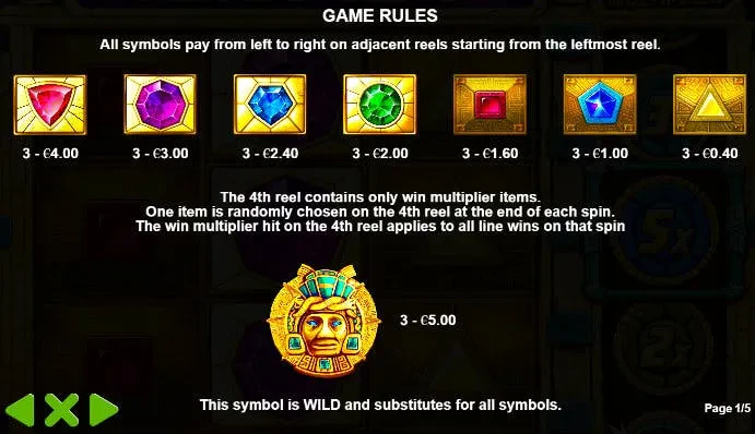 symbols aztec gems