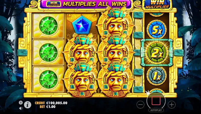 multiplier aztec gems