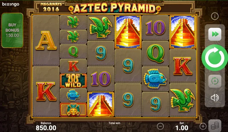 scatter aztec pyramid megaways