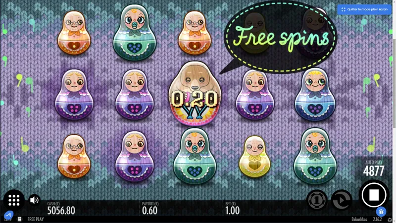 Free spins Babushkas