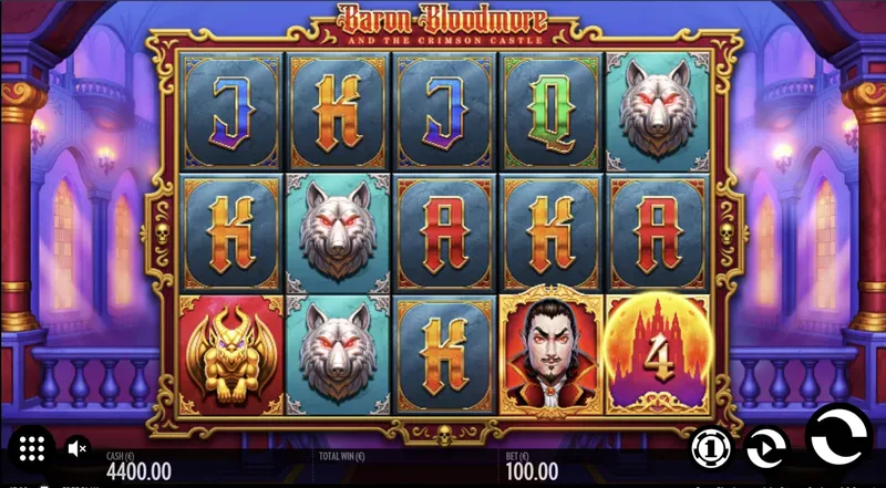 Baron Bloodmore and the crimson castle grille