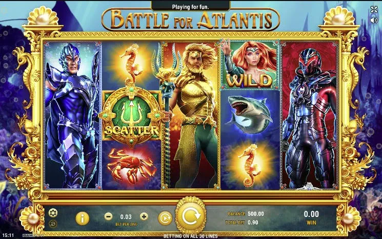 battle for atlantis grille