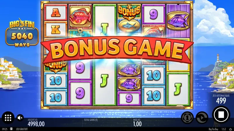 bonus big fin bay