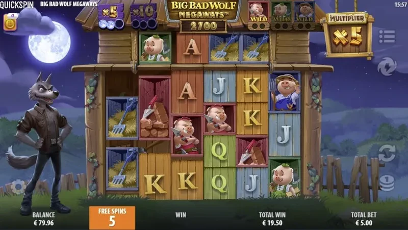 big bad wolf megaways bonus