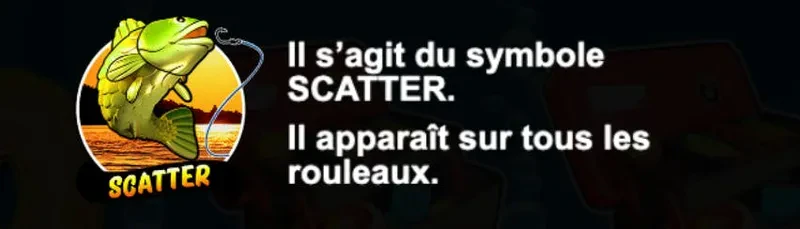 symbole scatter pour les bonus