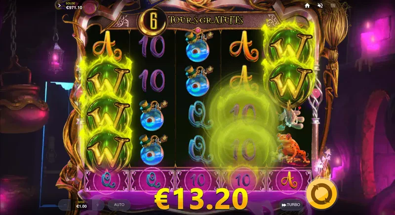Fonctionnalité durant bonus sur Beriched