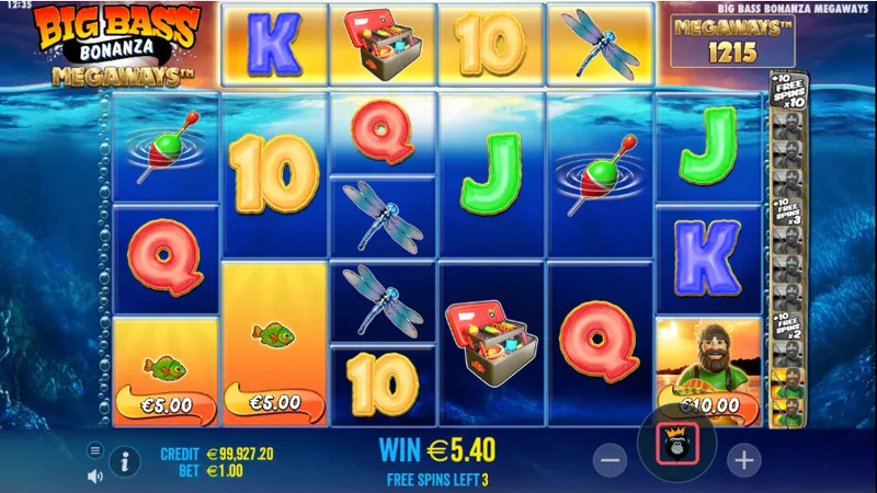 bonus big bass bonanza megaways