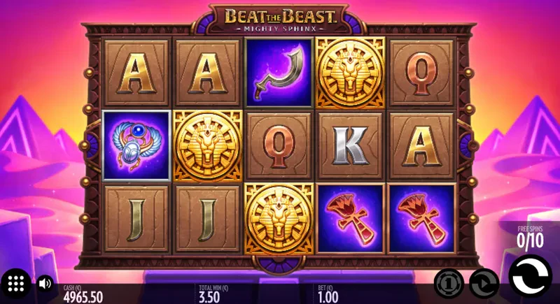 scatter beat the beast mighty sphinx