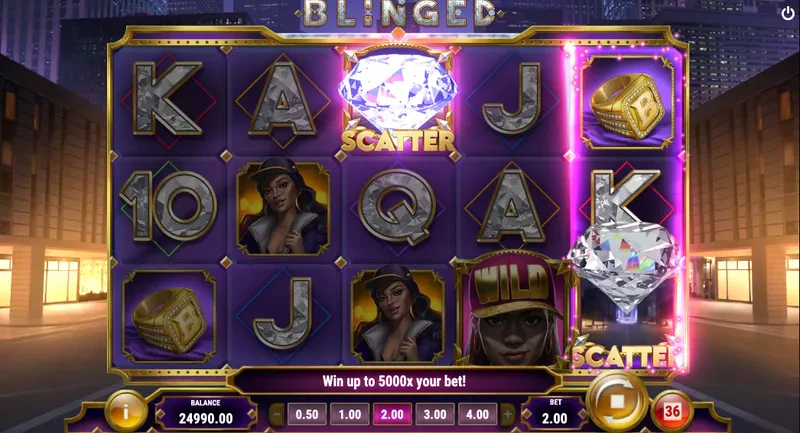scatter blinged