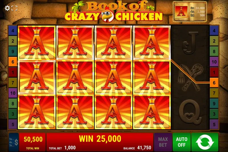 bonus book of crazy chicken
